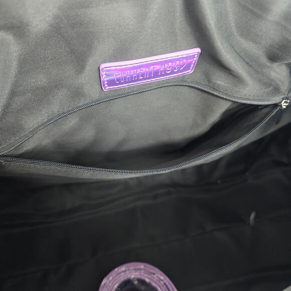 Dolls Kill Current Mood Lost in Wonderland Fuzzy Weekender Bag New - Picture 14 of 15